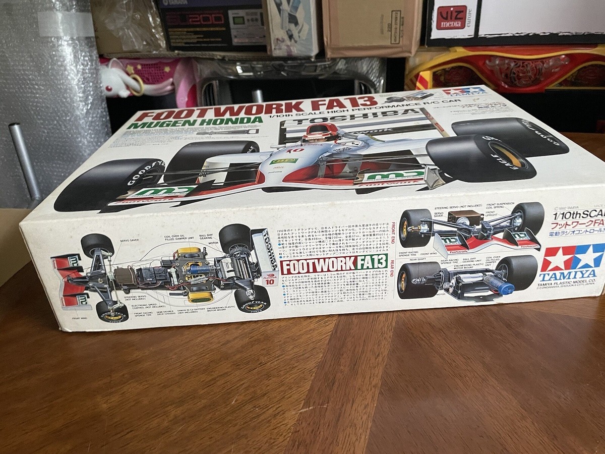 ホビーラジコン TAMIYA FOOTWORK FA13 MUGEN HONDA 1/10 TAMIYA VINTAGE 1/10 RC F102 HONDA FA13 MUGEN FOOTWORK F-1 F1