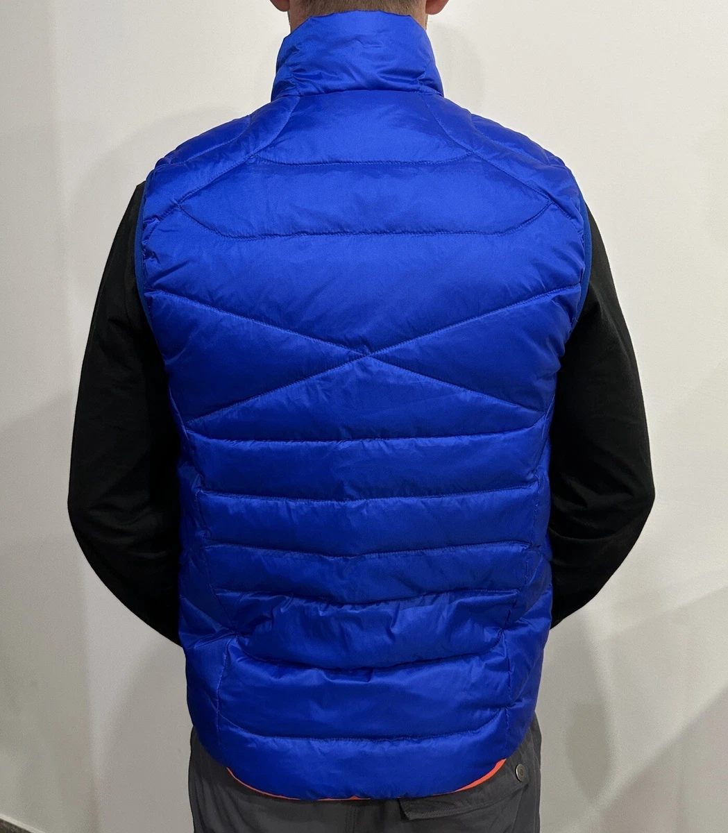 Mens royal blue puffer best sale vest