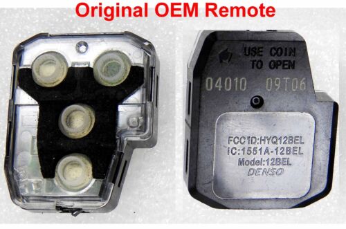 OEM MANDO A DISTANCIA LLAVE SIN CORTAR TOYOTA 4Runner Rav4 Tacoma Prius HYQ12BDM HYQ12BEL H CHIP - Imagen 2 de 2