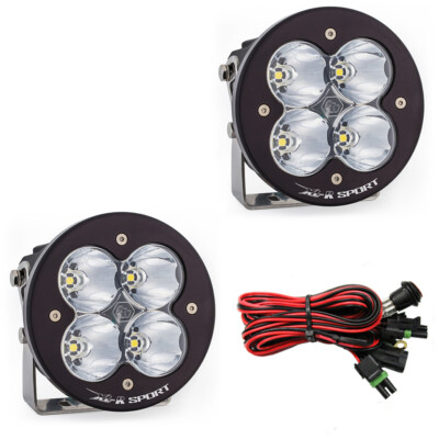 Baja Designs XL-R Sport Clear LED High Speed Spot Light Pods 3,150 Lumens - Pair