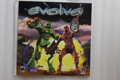 Evolve Interplay 2000 Windows PC Computer Game CD-ROM