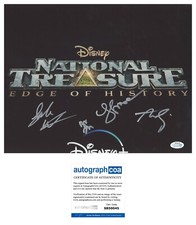 National Treasure Edge of History cast signed autograph 11x14 photo ACOA