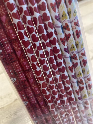 NEW 3 Packs Way To Celebrate Valentines Day Pencils 10 Pieces 30 Pencils - Picture 3 of 3