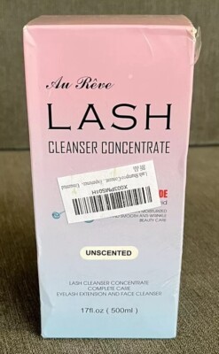 Au Rêve Lash Cleanser Concentrate Unscented 17 fl. oz. Lash Shampoo Concentrate