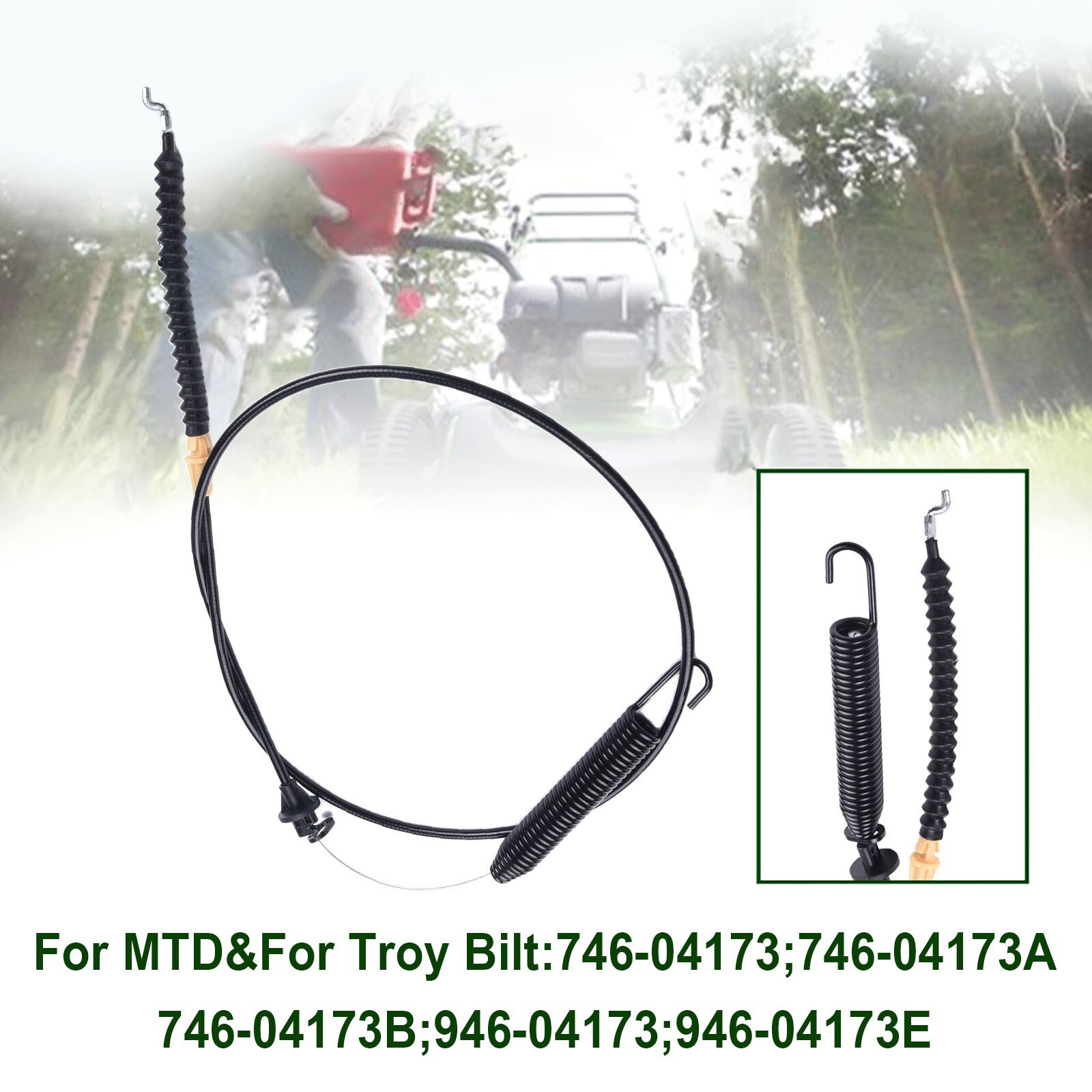 Premium Throttle Cable For & Troy Bilt Lawn Mowers 746 04173B 746