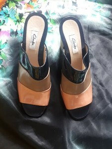 clarks summer wedges