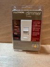 New & sealed 3 Way Preset Dimmer Slide Switch Lutron LG-603PH-WH White w/ button