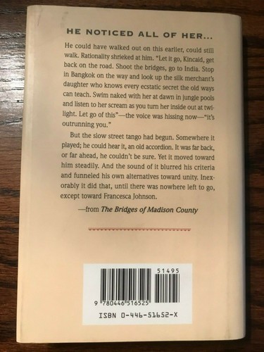 Robert James Waller The Bridges of Madison County - 1st Print - Basis for Film - Picture 2 of 4