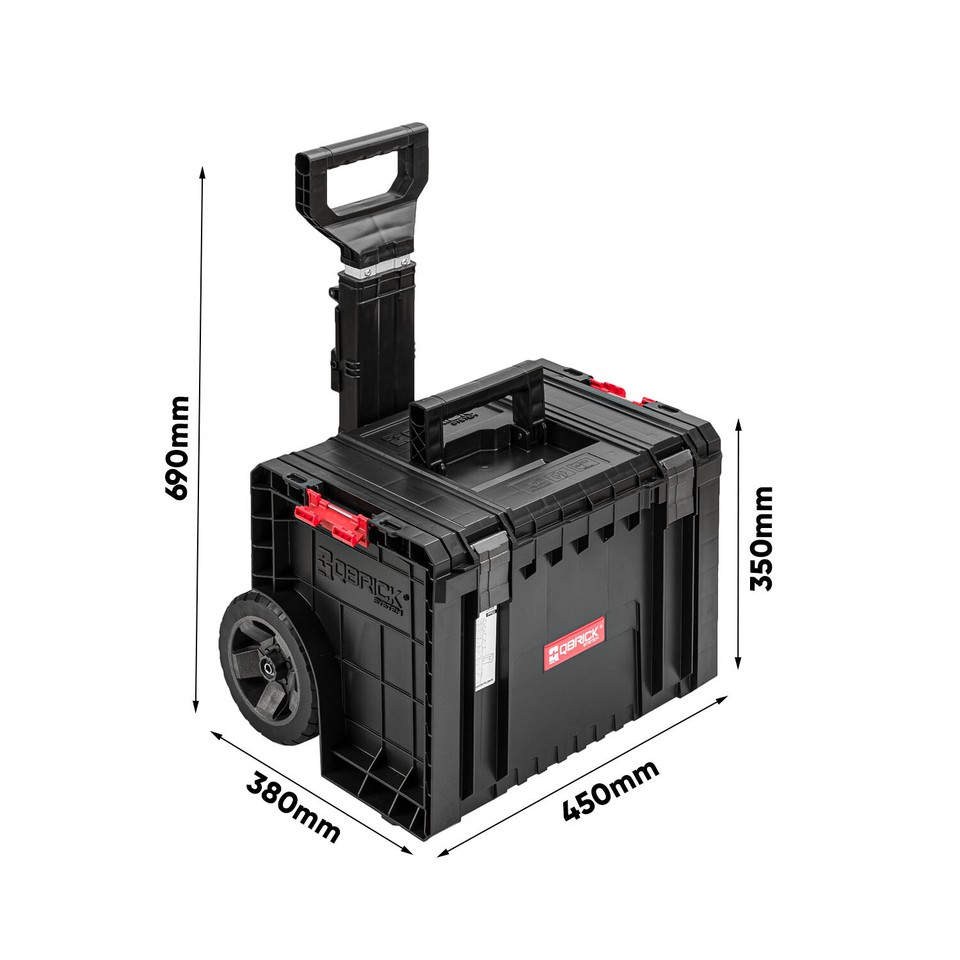 Botle 3er-Set Werkzeughaken Für Qbrick-Koffer - U-förmig, 7cm, Bis 40kg Belastbar