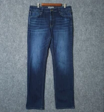 LAPG Terrain Flex Jeans Mens 36x36 Blue Straight Fit Dark Wash Police Gear