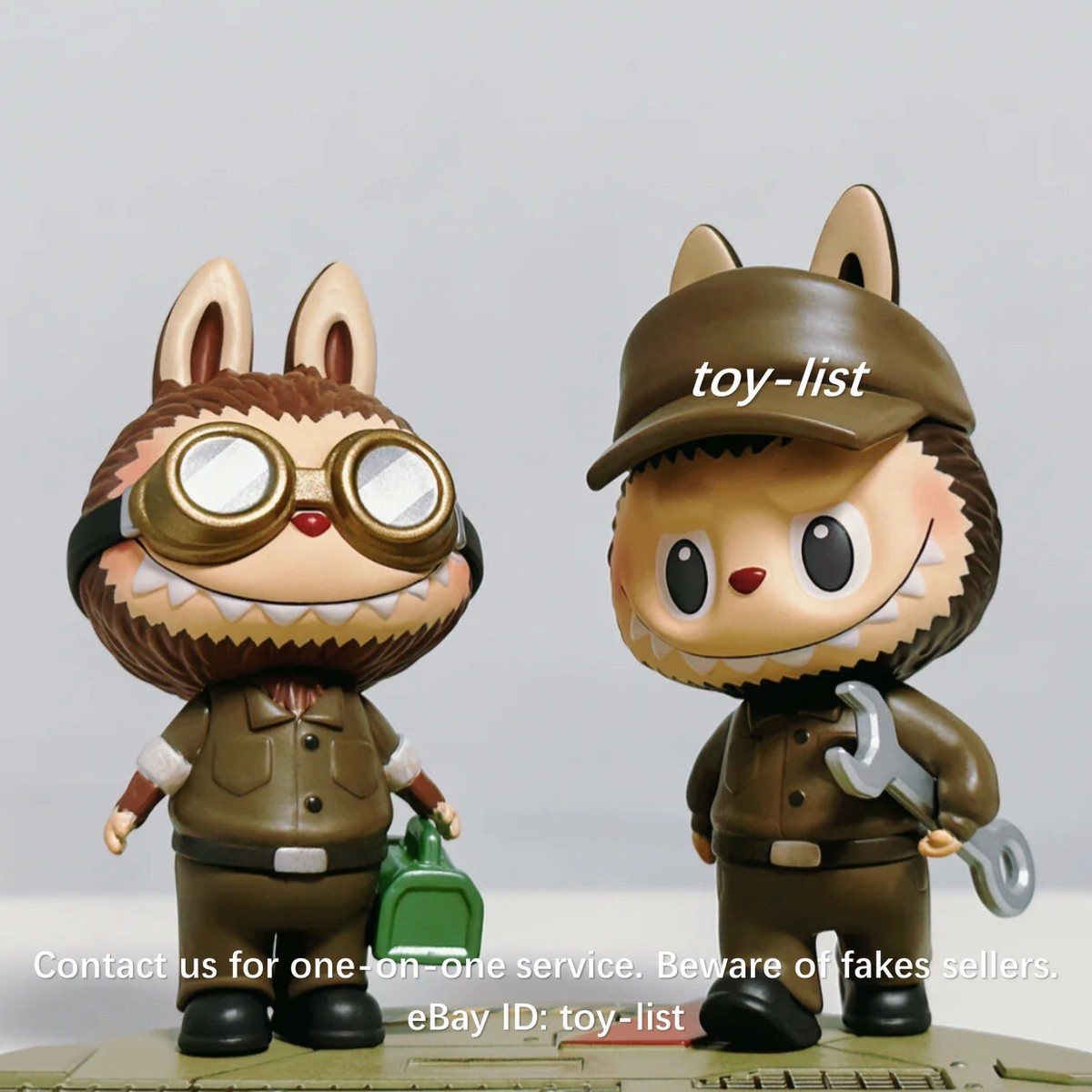 POP MART x LABUBU Maschinen Krieger Repair Man Secret Mini
