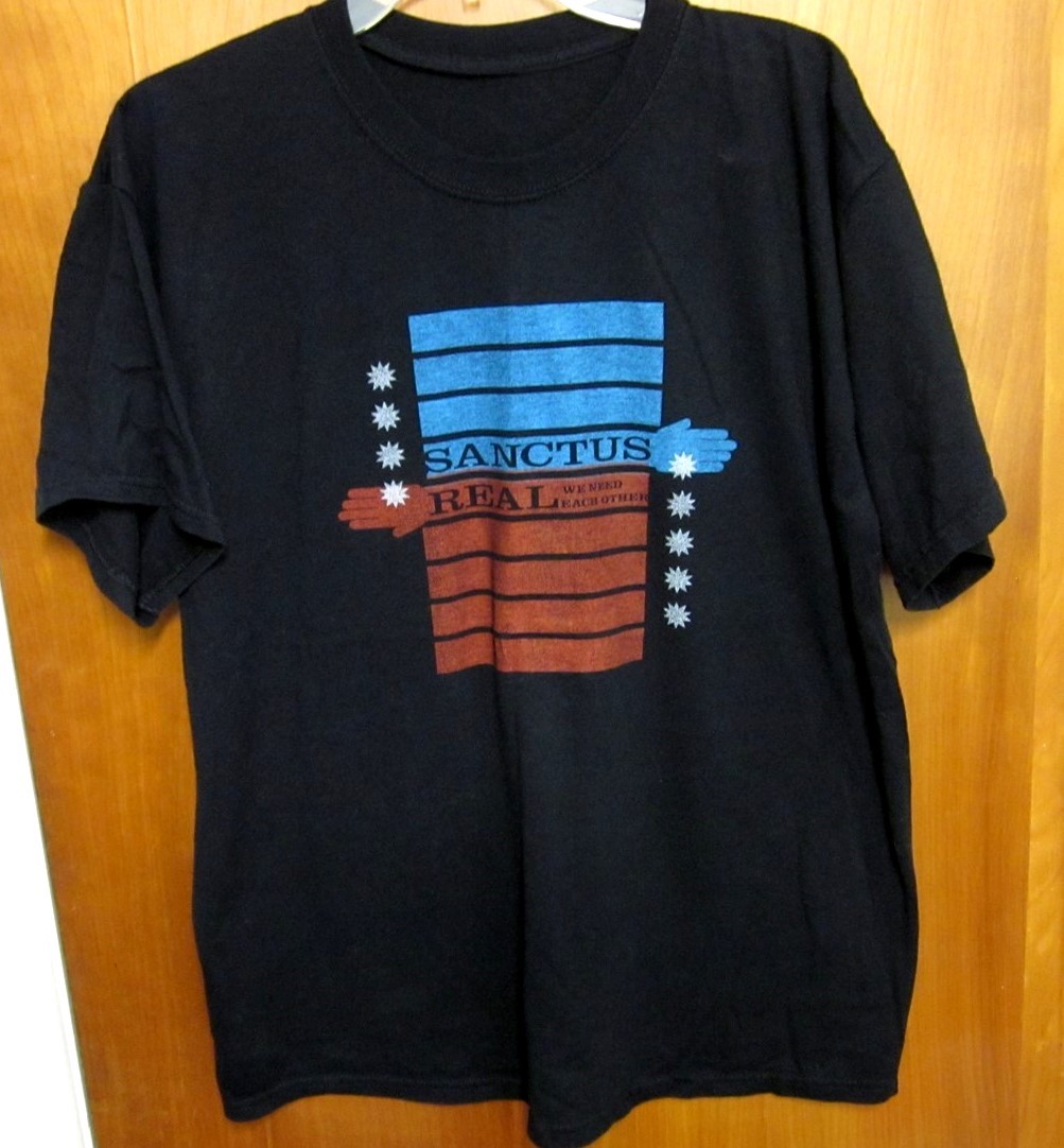 ALTRA T shirt SANCTUS REAL lrg We Need L'uno dell'altro 2008 Christian Rock Ohio maglietta Toledo