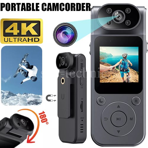 Videocámara deportiva videocámara de cuerpo de policía 4K/2K/1080P DVR IR de audio y video 4K/2K/1080P - Imagen 2 de 28