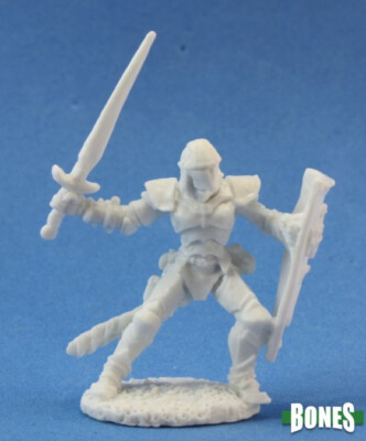 Figurine Guerrier Squelette ARRIUS Reaper Bones 77158 – Miniature 50mm Pour Jeux De Rôle Fantastiques, Echelle Héroïque 25mm, En Plastique Souple