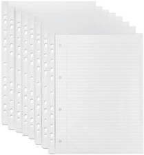 100 to 4000 A4 Punched Pockets Clear Plastic Filing Sheet Protectors 25 Microns