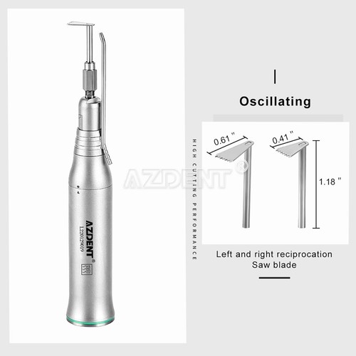 Micro Sierra dental quirúrgica pieza de mano de corte de hueso 3,2:1 4:1 ángulos recíprocos - Imagen 19 de 34