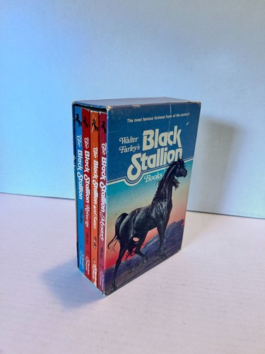 Vintage Black Stallion Box Set by Walter Farley 1977 Paperback - Picture 3 of 6