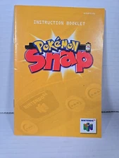 Pokemon Snap Nintendo 64 N64 Instruction Booklet - (Manual Only) 