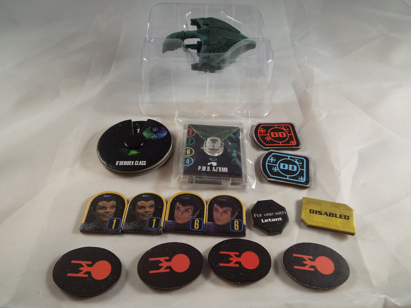 STAR TREK ATTACK WING ROMULAN PWB AJ'RMR EXPANSION PACK