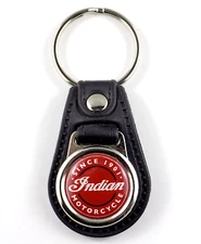 INDIAN MOTORCYCLE KEY FOB RING CHAIN PATCH ROADMASTER DARK HORSE V2 SPRINGFIELD