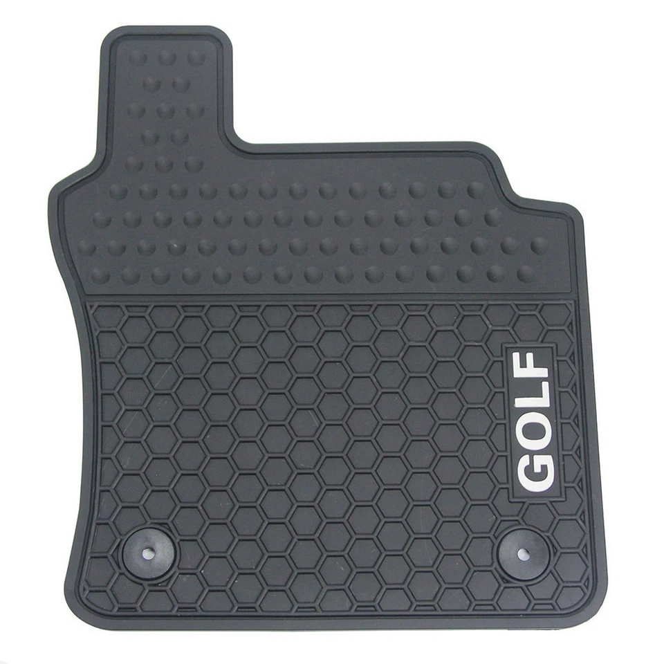 Latex Rubber Car Floor Mats Tailored Made VW Volkswagen Golf MK7 MK8 2013 - 2025 - image 3 of 3