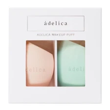 Atomy adelica Makeup Puff Quickly Wide Refine Narrow Sides Hydrate 2pcs NEW
