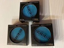 Colorsmash HAIR SHADOW Electric Beat (3) TEMPORARY DYE 0.11 oz WASH OUT CHALK