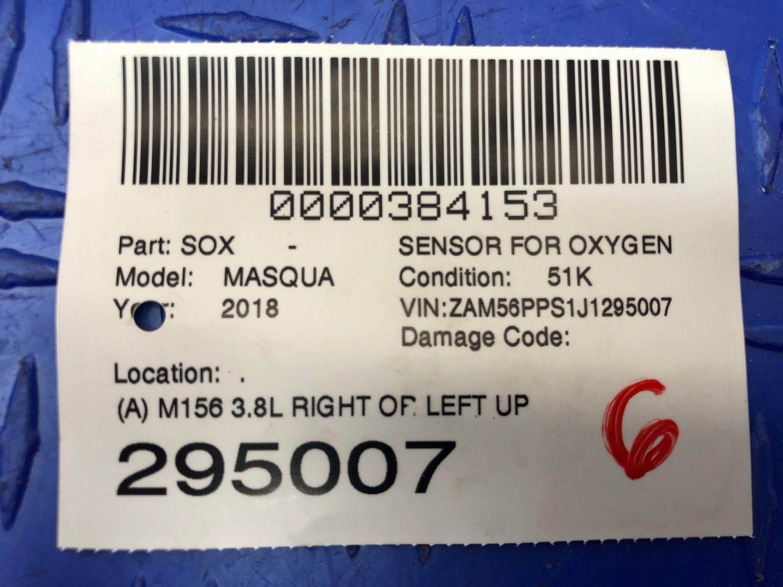 2013-2021 MASERATI QUATTROPORTE 3.8L RIGHT LEFT UPPER LOWER O2 OXYGEN SENSOR SET