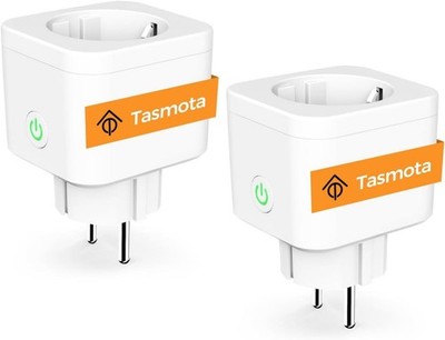 Refoss Tasmota Smart WLAN Steckdose Stromzähler ESP8266 16A 2,4GHz 2 Stk.