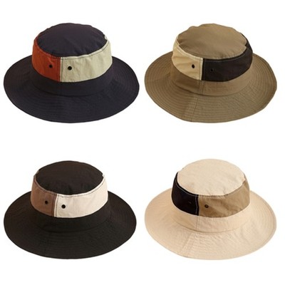 Wide Brimmed Fisherman Hat Adjustment Rope Quick Drying Hat Sports Sunshade