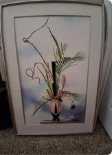 Eric Christensen First painting on canvas - 1992 - original signed sketch