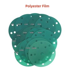 6 inch 15 Hole Hook Loop Sanding Discs 60-2000 Grit Orbital DA Sander Paper Pads
