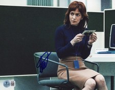 BRITT LOWER SIGNED 'SEVERANCE' HELLY 8x10 PHOTO 2 TV AUTOGRAPH BECKETT BAS COA