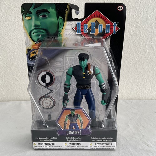 2001 Irwin Toy Reboot Matrix 6” Inch Action Figure MOC Carded Sealed New NIB - Picture 1 of 9
