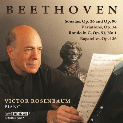 Beethoven / Rosenbaum - Sonatas 26 & 90 [New CD]