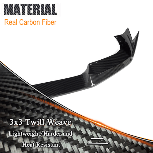 Spoiler labbro anteriore Dry Carbon adatto per BMW F95 X5M 2020-2022 - Foto 5 di 7