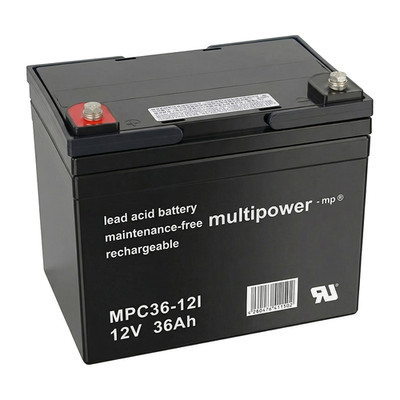MPC36-12I 12V 36Ah zyklischer Bleiakku ehemals MP36-12C
