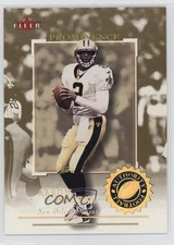 2001 Fleer Authority Prominence Numbered to 125 20/125 Aaron Brooks #73 p8v