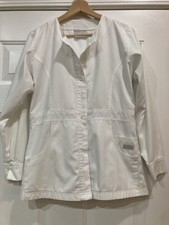 White ButterSoft by UA Lab Coat- Women  s X-Small Nursing PA NP scrub Butter Soft