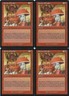 MTG: SCENT OF CINDER Urza's Destiny PROMOTIONAL; played, Great condition x4