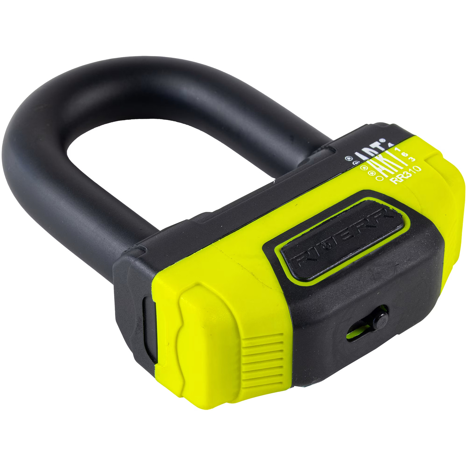 Riderr RR55 Motorcycle Motorbike Security Disc Lock - Fluo Yellow