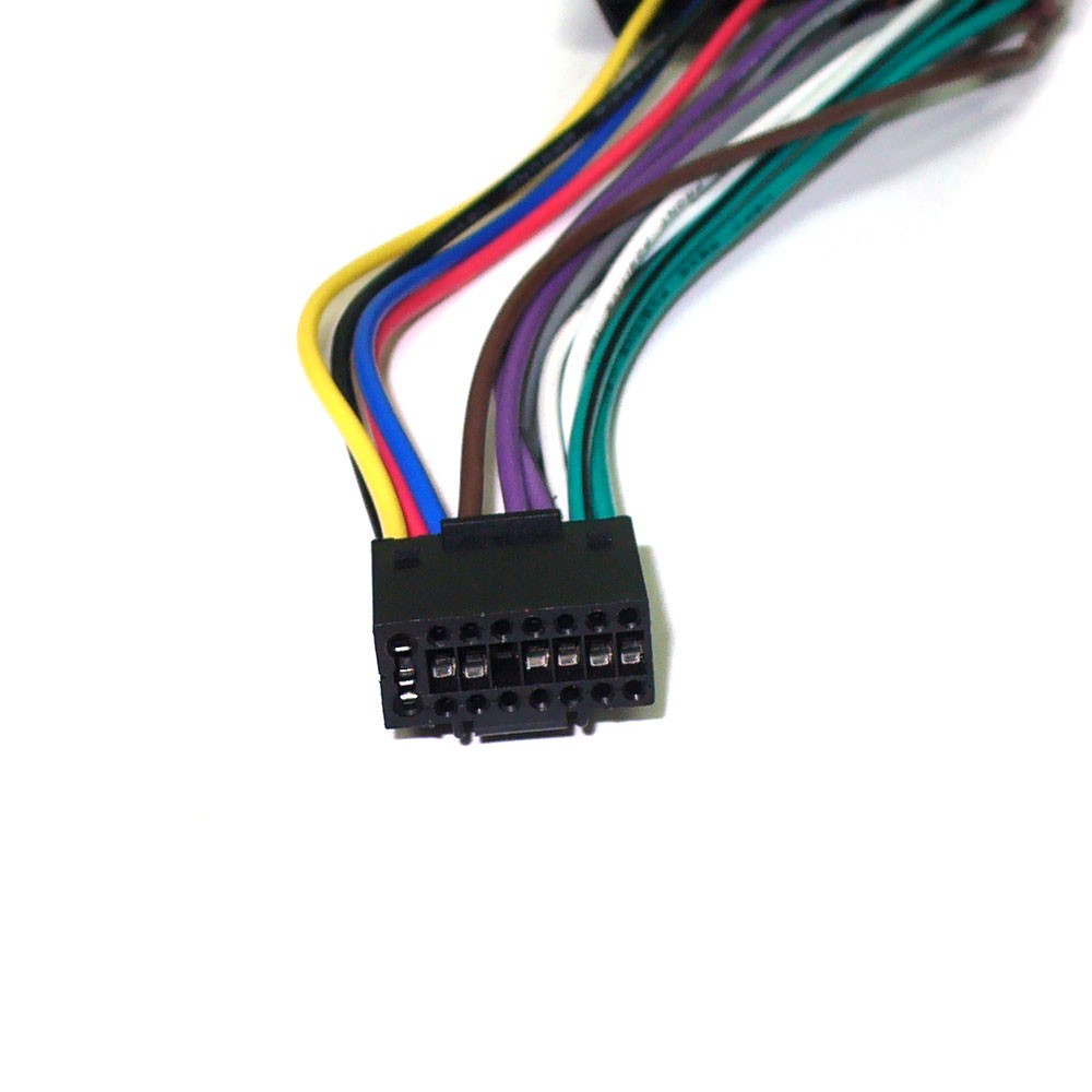 Kenwood ISO Adapter Autoradio Radio ISO Stecker 22 x 10 mm Anschlusskabel