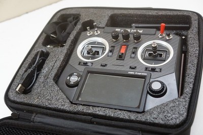FrSky Horus X10S Express Access Drone Transmitter Carbon Fiber ACCST with case