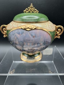 トーマスキンケード オルゴール ホリデーギャザリング 2002限定版｜廃版 Thomas Kinkade Holiday Gathering Music Box | eBay