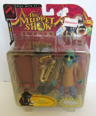 PALISADES ZOOT MUPPETS ELECTRIC MAYHEM BAND 6'' SCALE FIGURE 2002 NEW SEALED