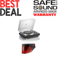 Denon DP-3000NE Turntable with Pre-Installed Phono Cartridge  Ortofon 2M Red