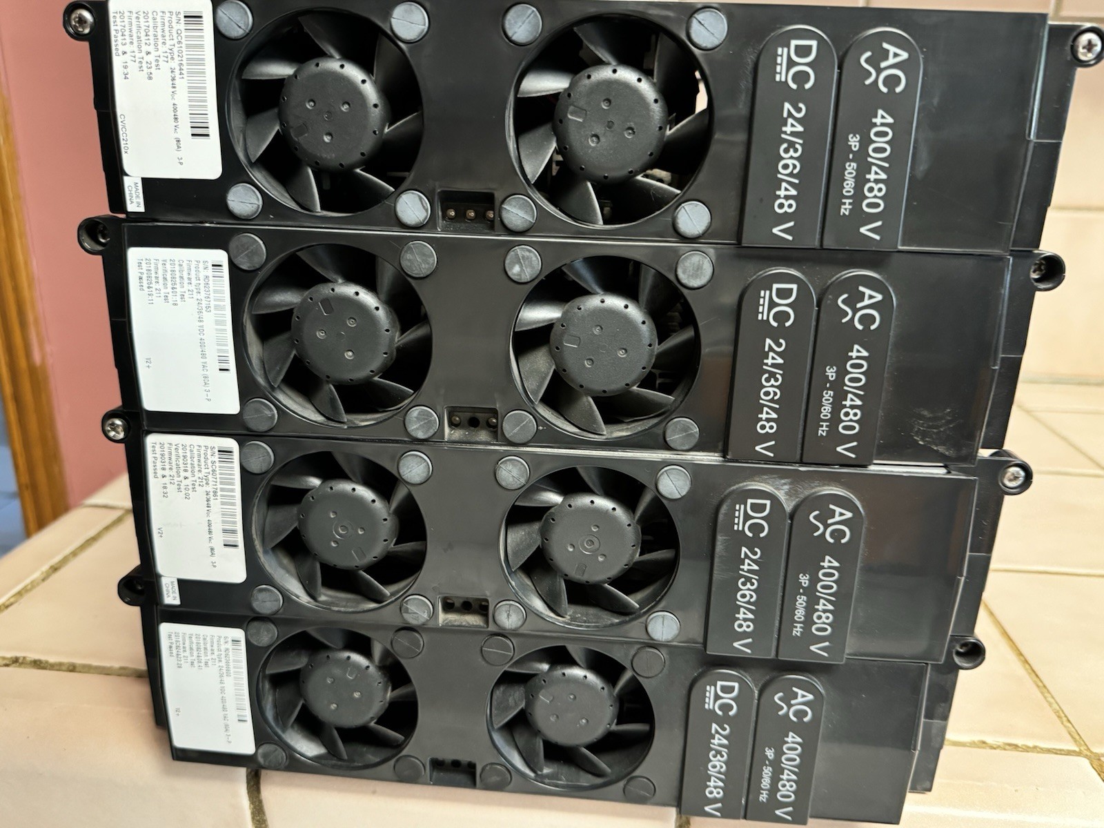 Enersys 6LA20671ChargerModule24/36/48VDC480VAC 3-PhaseRefurbished
