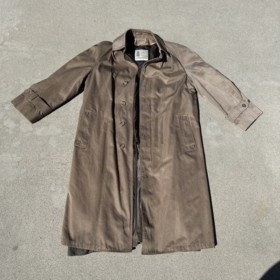 LONDON FOG Maincoats Rain Trench Coat with Liner Mens 38 Regular Very Clean