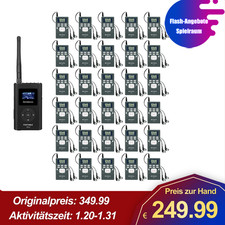 Retekess FT11-PR13 Tour Guide System Sender&30 Empfänger Lehre/Anleitung/Church
