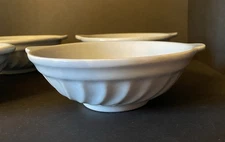 Metlox Poppytrail Powder Blue Dessert Or Cereal Bowls Set of 4 Vintage MCM USA